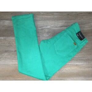 Joe's Jeans Mens 32x33 Green Denim The Brixton Straight Narrow Stretch Joes